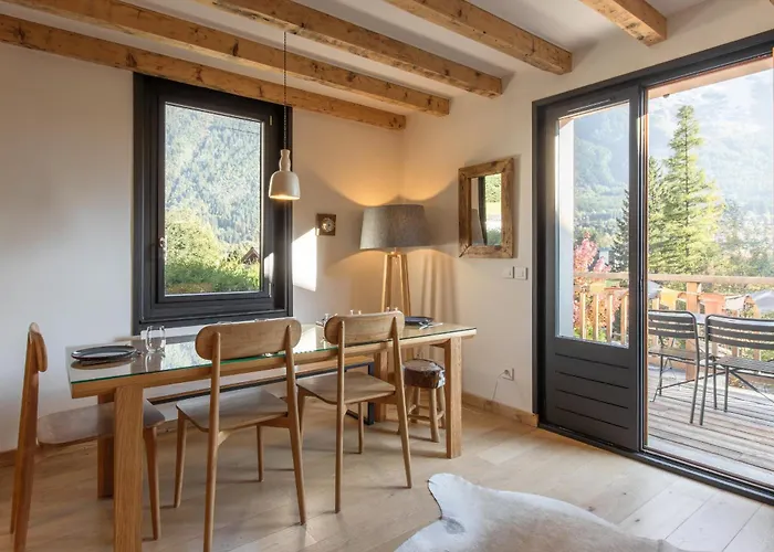 Le Refuge Des Pecles, Avec Vue Mont-blanc Шале Шамоні